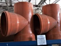 Тройник пластиковый 90 160х160,