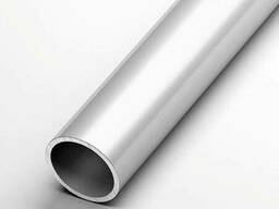 Труба круглая алюминиевая 25х2 AS анодированная серебро