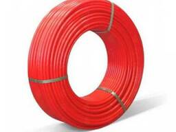 Труба 16х2,0 для теплого пола красная с кислор. барьер.
