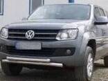 Труба двойная на Volkswagen Amarok - фото 1