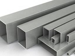 Труба алюминиевая профильная 60х40х2 мм АД31Т5 прямоугольная, анодированная