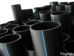 Трубы ПЕ, ПВХ для водопровода, газопровода