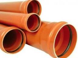 Труба ПВХ 500. Труба для наружной канализации ПВХ d 500 мм.