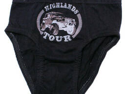 Трусы для мальчиков Валери-Текс 0020-55-232-001 р. 52 Черный