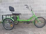 Трёхколёсный грузовой велосипед для взрослых Атлет большой - фото 4