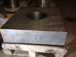 Цапфова плита, сталь 20Х, поковка гр. V, 911 кг, Промислова.