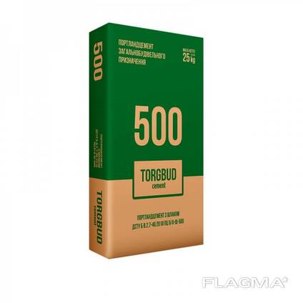 Цемент ТоргБуд М-500 ПЦ II А Ш