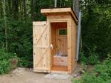 Туалет деревянный разборный - фото 3