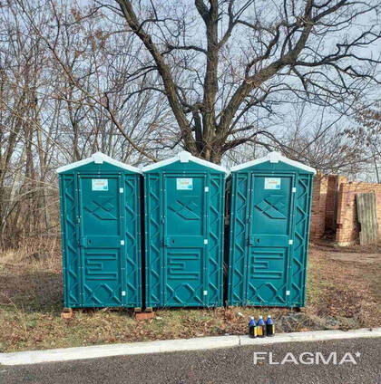 Туалетная кабина биотуалет зеленый