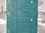 Туалетная кабина биотуалет зеленый комплект жидкость для туалета - фото 2
