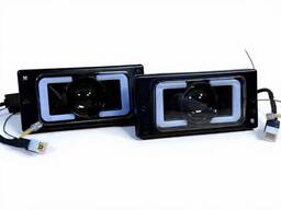 Туманки LED на ВАЗ 2110 (комплект 2шт) Bi-led + ДХО