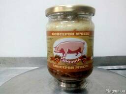 Тушёнка мясная в ассортименте