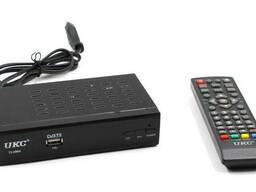 Тюнер DVB-T2 0968 с поддержкой wi-fi адаптера UKC 6922 (gr_011568)