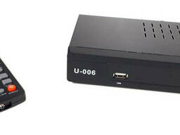 Тюнер DVB-T2 U006 с поддержкой wi-fi адаптера