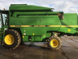Уборка урожая импортной техникой John Deere, Claas, Case