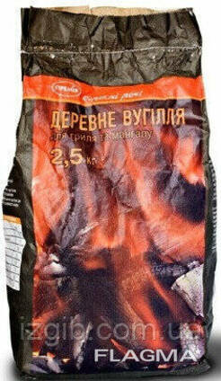 Древесный уголь Украина 2,5кг