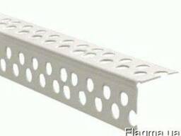 Уголок перфорированный пластиковый 3м 25*25