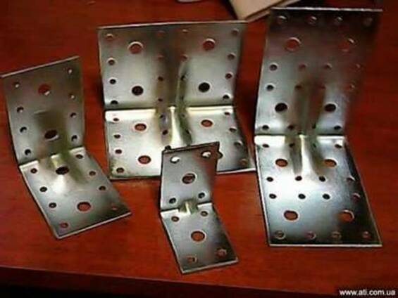 Уголок усиленный крепежный