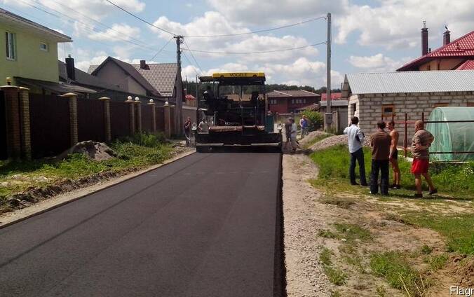 Укладка асфальта в Белогородка, Бобрица, Боярка, Бузова