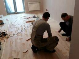 Укладка штучного дворцового художественного паркета Киев