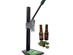 Укупорщик пивних пляшок ручний, закупорювач металевих кроненпробок