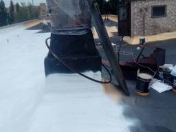 Гідроізоляція рубероїдних дахів, фундаментів, погребів