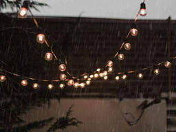 Уличная Гирлянда Ретро + 50 лампочек 40 в Комплекте 15 метров + 5 лампочек в Подарок