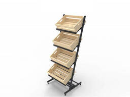 Уличный стеллаж 02-07-6