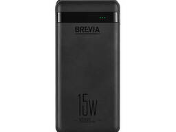 Универсальная мобильная батарея Brevia 10000mAh 15W Li-Pol
