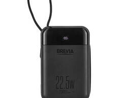 Универсальная мобильная батарея Brevia 20000mAh 22.5W Type-C+Lightning Cable, Li-Pol, LCD