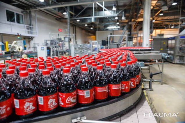 Упаковка Coca-cola в Франкфурте-на-Майне