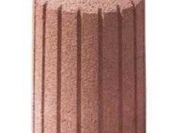 Урна бетонная красная