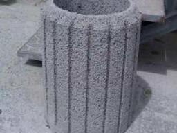 Урна тротуарная серая