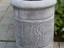 Урны тротуарные D-500 асбестоцементные