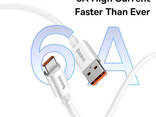 USB кабель с разъемом Type-C Baseus Superior Series Fast Charging Data (1,5m, 100W, 6A. .. - фото 1