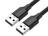 USB кабель USB на USB папа-папа Ugreen Extension Data Cable (1m, 480 Mbit/s, USB 2.0. .. - фото 2