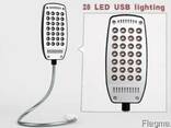 USB лампа подсветка для ноутбука 28 LED - фото 1