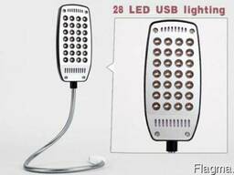 USB лампа подсветка для ноутбука 28 LED