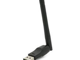 USB Wi-Fi антена для Т2, 150Mbps, 2.4 GHz, Black, Blister