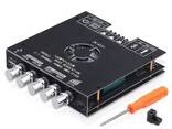 Усилитель УНЧ 2.1 160Вт+160W+220W TDA7498E bluetooth 5.0 цифровой D-класса 15-36V. .. - фото 3