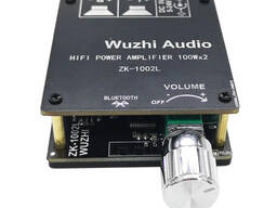 Підсилювач звуку ZK-1002L - WUZHI - 2 x 100 Вт - Bluetooth 5.0