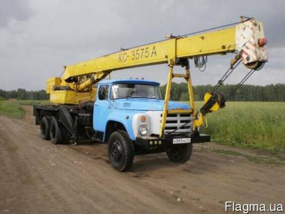 Услуги автокрана КС3575а (г.п. 10 тонн) на базе ЗИЛ-33 ГЯ.
