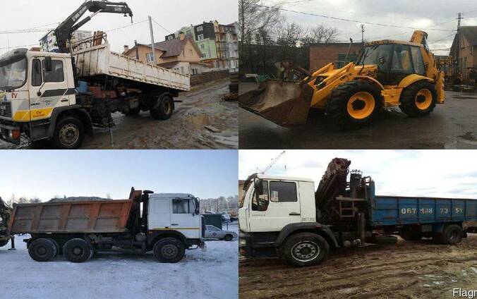 Услуги Спецтехники Буча Ирпень Гостомель Ворзель