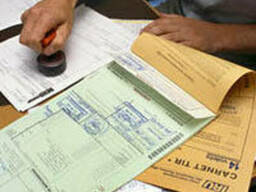 Услуги ВЭД контрактодержателя растаможка/ затаможка