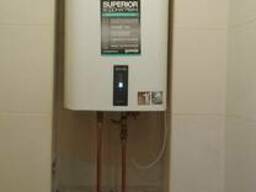 Установка бойлера на медные трубы Киев