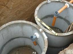 Установка канализации и водопровода