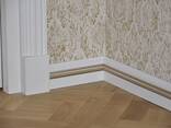 Установка плінтуса ціна від 80, монтаж МДФ, дюрополімер, поліуретан, - фото 3
