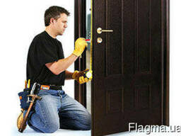 Установка, врезка и подбор дверных замков, сердцевин, ручек