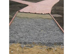 Устройство дорожки из брусчатки