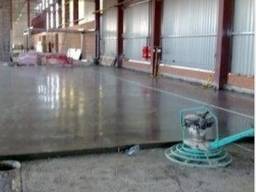 Устройство промышленных полов (топпинг)